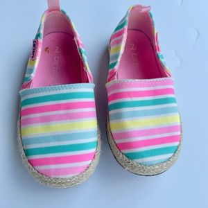 Toddler Striped Colored Shoes